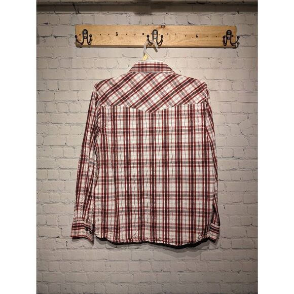 South Pole button down plaid shirt size large - Picture 2 of 4